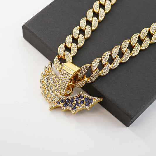 Eco-Friendly Rhinestone Butterfly Pendant™