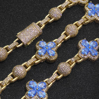 Iced Out Four Leaf Clover Necklace™