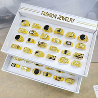 Exquisite Gold-Plated Statement Rings™