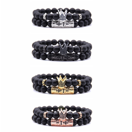 Crown Charms Couple Bracelets™