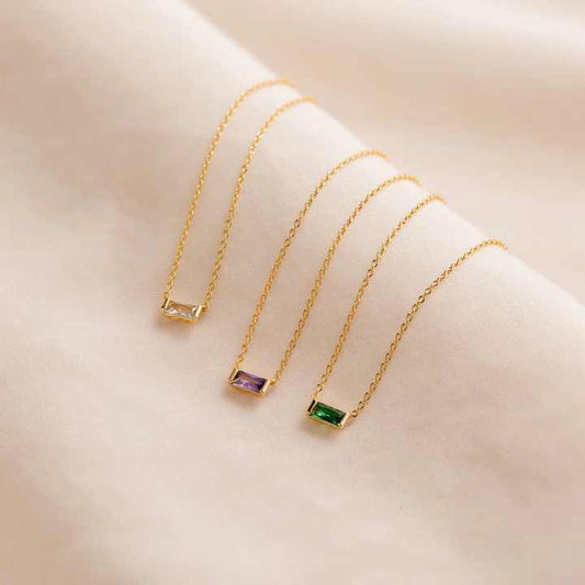 Personalized Birthstone Pendant Necklace™