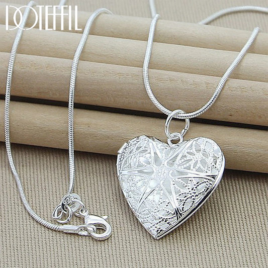 Personalized Silver Photo Frame Necklace™