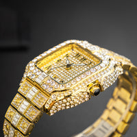 **Luxury Iced-Out Diamond Watch™**