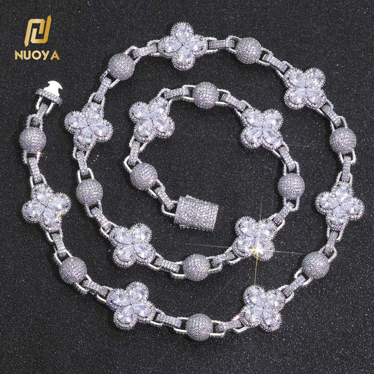 Iced Out Four Leaf Clover Necklace™