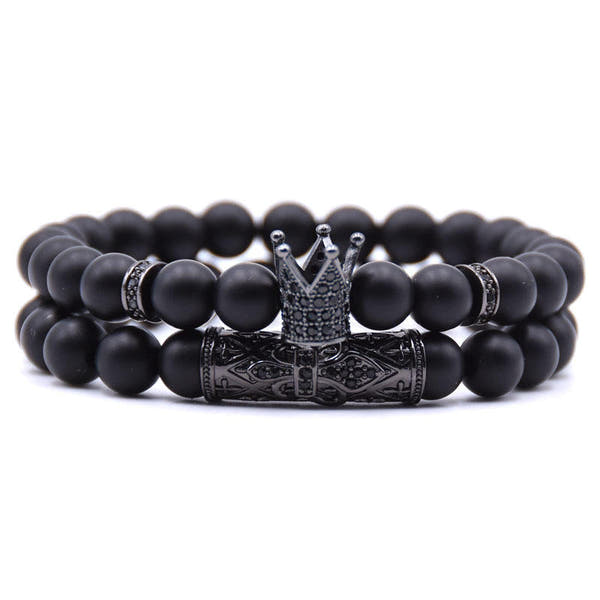 Crown Charms Couple Bracelets™
