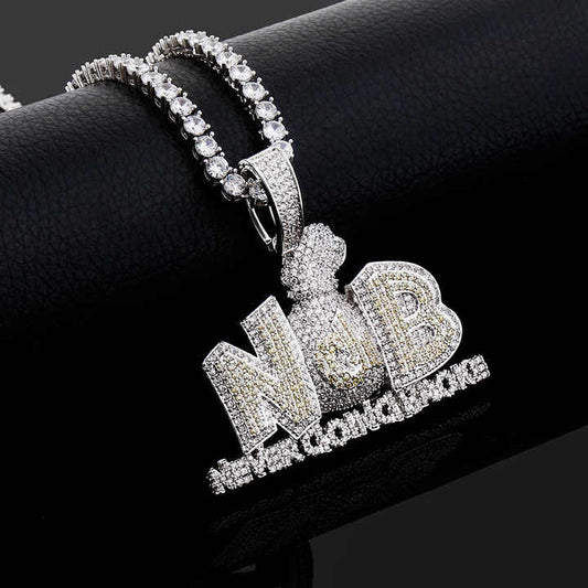 Customizable Bling Cross Charm Necklace™