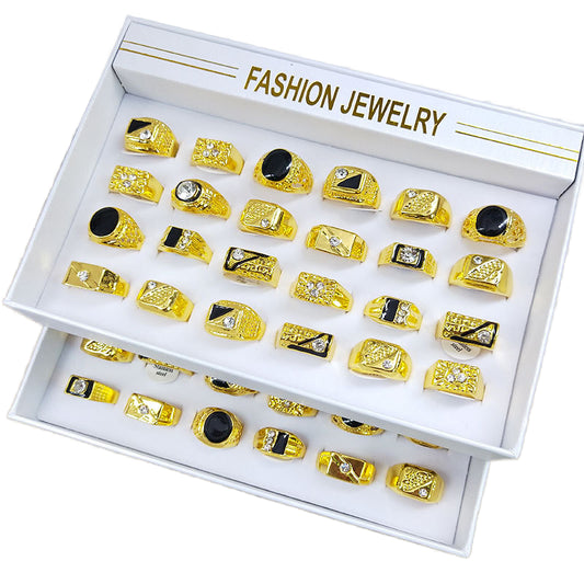 Exquisite Gold-Plated Statement Rings™