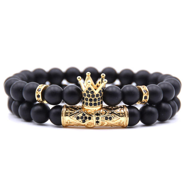 Crown Charms Couple Bracelets™