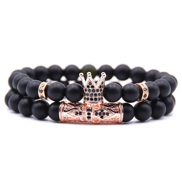 Crown Charms Couple Bracelets™