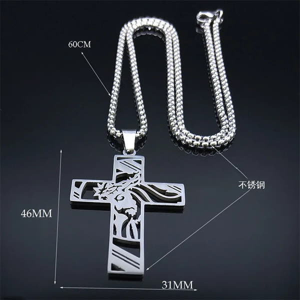 Crown of Thorns Cross Necklace™