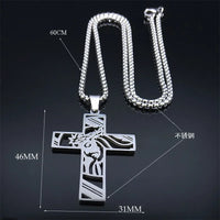 Crown of Thorns Cross Necklace™