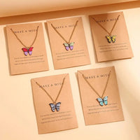 Boho Butterfly Necklace Collection™