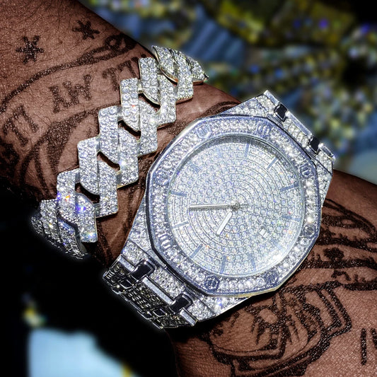 Iced-Out Luxury Men's WatchTM
